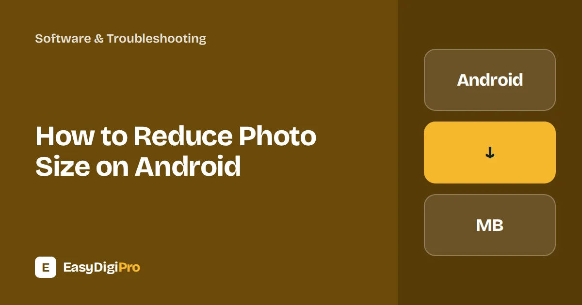 How to Reduce Photo Size on Android