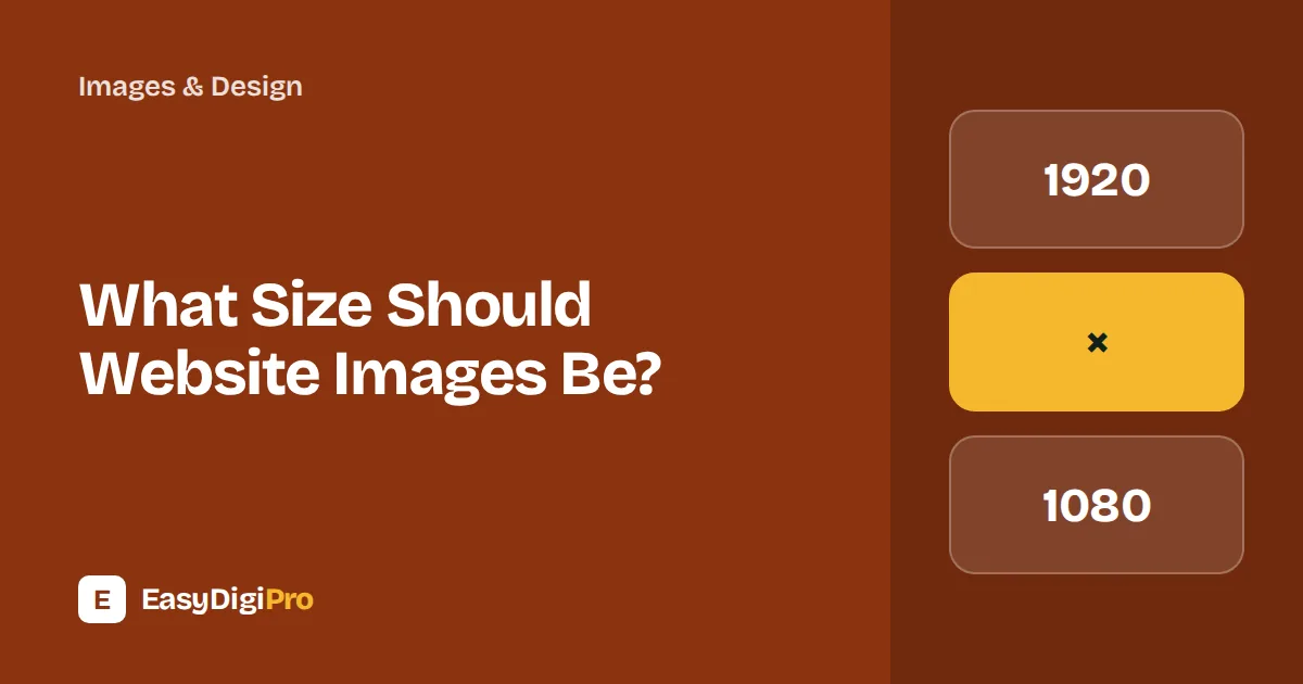 What Size Should Website Images Be?