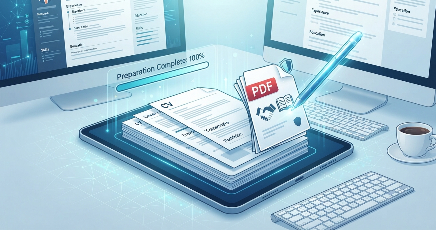 How to Prepare a PDF for a Job or University Application